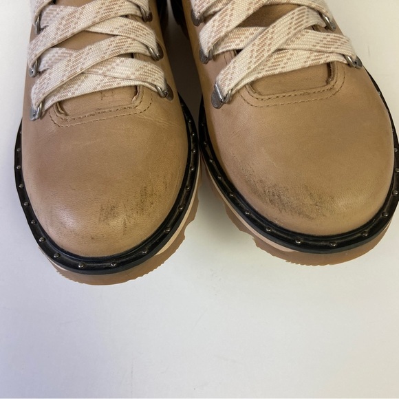 Sorel Tan Lace Up Boots - Picture 3 of 10